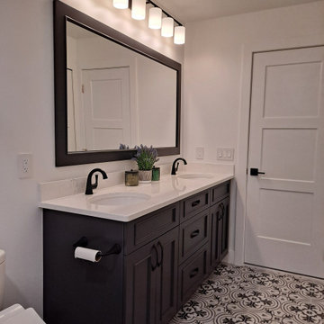 Showplace Frameless Savannah 275 Bathroom in Iron Ore