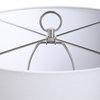 Uttermost Cyprien Gray White Table Lamp 28448-1