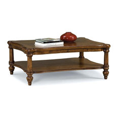 Pull Out Tray Coffee Tables Houzz Fairfield Chair Co Rectangular Leg Tail Table W Shelf Pull Out Trays