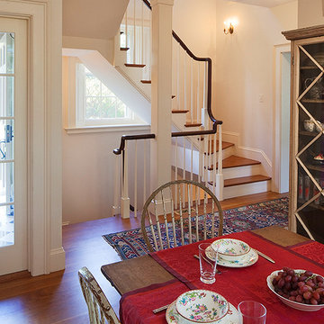 Kitchen view toward new Stair - Sea Captain's House