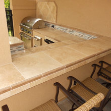 outdoor kitchen