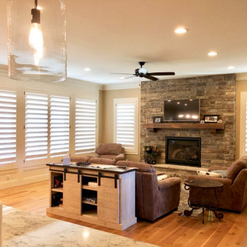 "Clear view Invisiline" Plantation Shutter applications