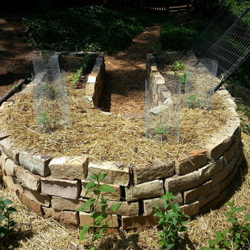 Rock Raised Veggie Garden Bed