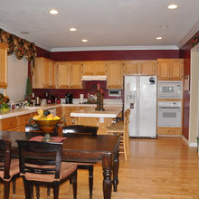 Before and After Russo White kitchen remodel