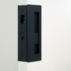 Cavilock CL400B-PR-34-RH Magnetic Privacy Pocket Door Pull Set, Black