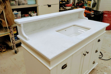 Bathroom - shabby-chic style bathroom idea in Other