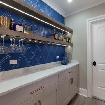 Basement Recreation and Bathroom Remodel in Hinsdale, Illinois