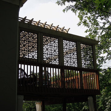 Acurio Privacy Panels & Treated Pergola, Mt. Lookout Ohio area