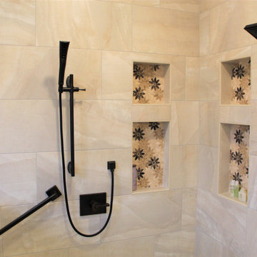 Montgomery County bathroom & family room home renovation in Potomac, MD