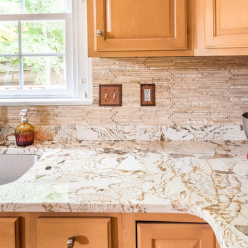 Copenhagen Granite Kitchen Countertops and Island