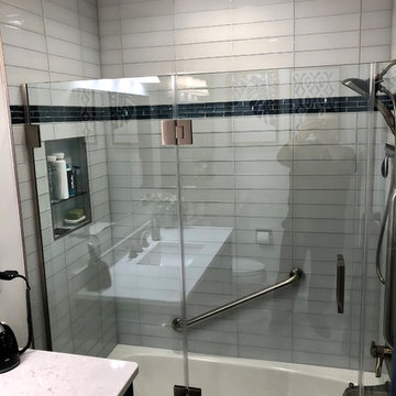 Cordova IL Master Bath Remodel Dura Supreme Hudson Gale Force Cambria Swanbridge