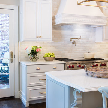 White Kitchen Remodel St. Louis