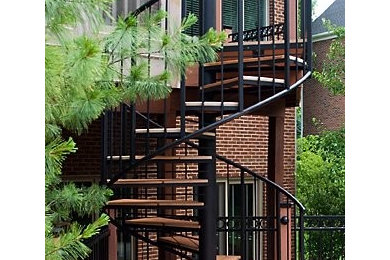Outdoor / Exterior Spiral Staircases