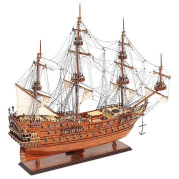 Zeven Provincien Museum-quality Fully Assembled Wooden Model Ship