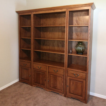 Custom Traditional Bookcase Cabinets