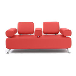 Pod 2-Seater Sofa With Center Arm by Dauphin - Sofas