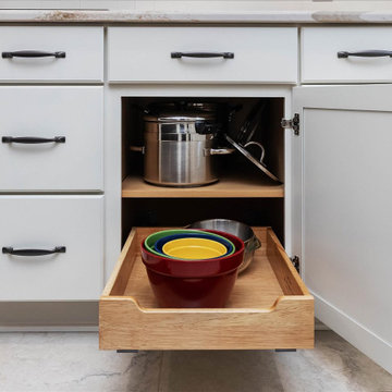 Kitchen, Laundry and Bookcase Design Southern Pines, NC