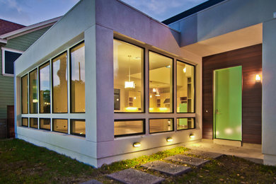 Minimalist exterior home photo in Austin