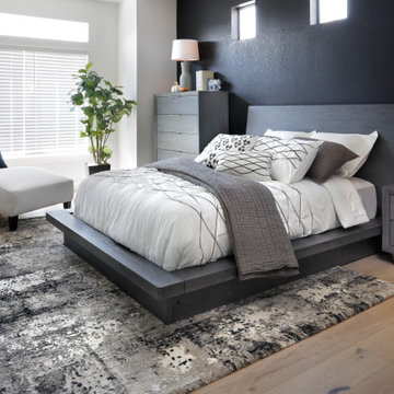 Mid-century Inspired Bedroom