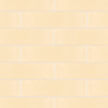 Chalk Ocre Ceramic Wall Tile