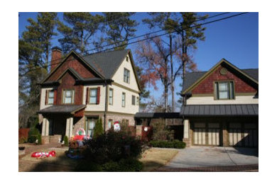 Inspiration for a timeless home design remodel in Atlanta