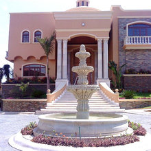 water fountain in garden