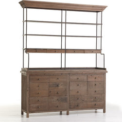 Reclaimed Pine Bookcase - Furniture