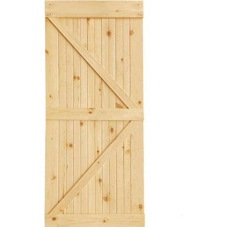 Barn Door KD DIY K-Bar 83.5" x 36" x 1.375"