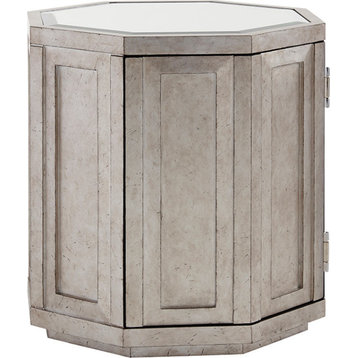 Rochelle Octagonal Storage Table - Natural