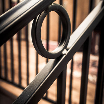 Wrought Iron Handrail System