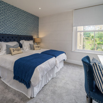 Isle of Wight Cowes Seafront Nautically Inspired Apartment Refurbishment
