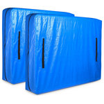 Yescom - Mattress Bag Cover for Moving Storage Heavy Duty 8 Handles King Size 2 Pack - Features: