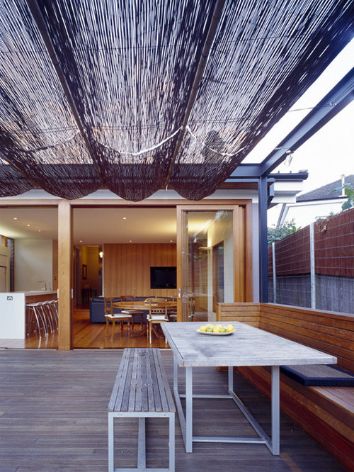 Bamboo Patio Cover Houzz
