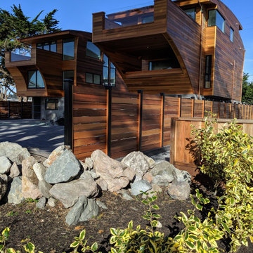 Custom Milled Clear, VG Western Red Cedar Siding