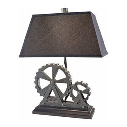 Rustic Industrial Lighting - Table Lamps
