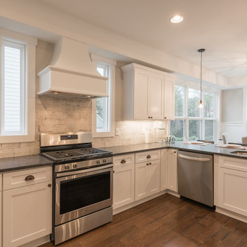 So much storage and countertop space!