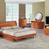 Global Furniture Bed, Cherry, Queen