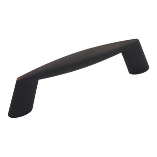 Cabinet Pull, 3" Hole Centers, Oil Rubbed Bronze, Set of 25 ...