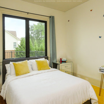 Casement Windows in Splendid Bedroom - Renewal by Andersen San Francisco Bay Are