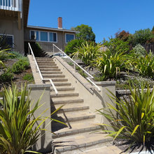 Outdoor hand rails