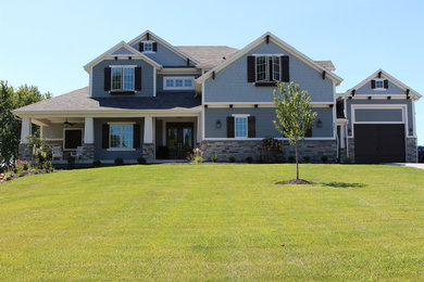 Inspiration for an exterior home remodel in Kansas City