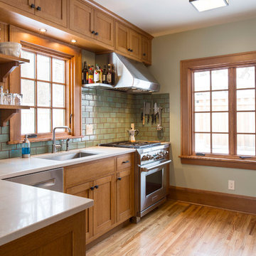 Stainless steel meets traditional Craftsman