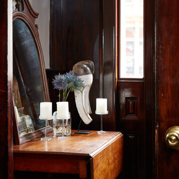 Brooklyn Brownstone Building Common Space – Interior Design Foyer