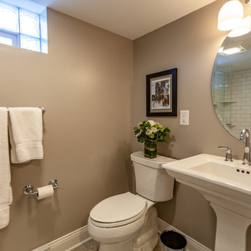 Project 3378-1 Basement Laundry + Bathroom + Family Room Seward Minneapolis