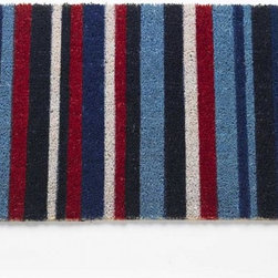 Striped Coir Doormat - Doormats