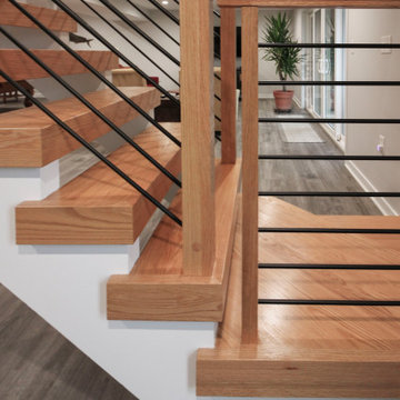 Project #99 | Modern Winder Staircase