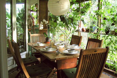 Tropical dining room in Gothenburg.
