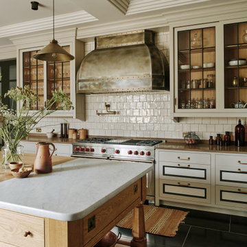 Art Deco Kitchen and Living Room