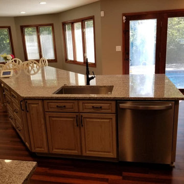 Fantastic kitchen completed in Center Grove.