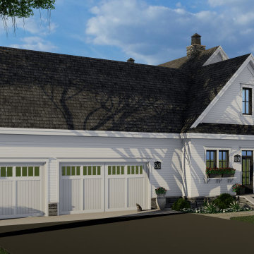 Brookside Farm House Plan - Left